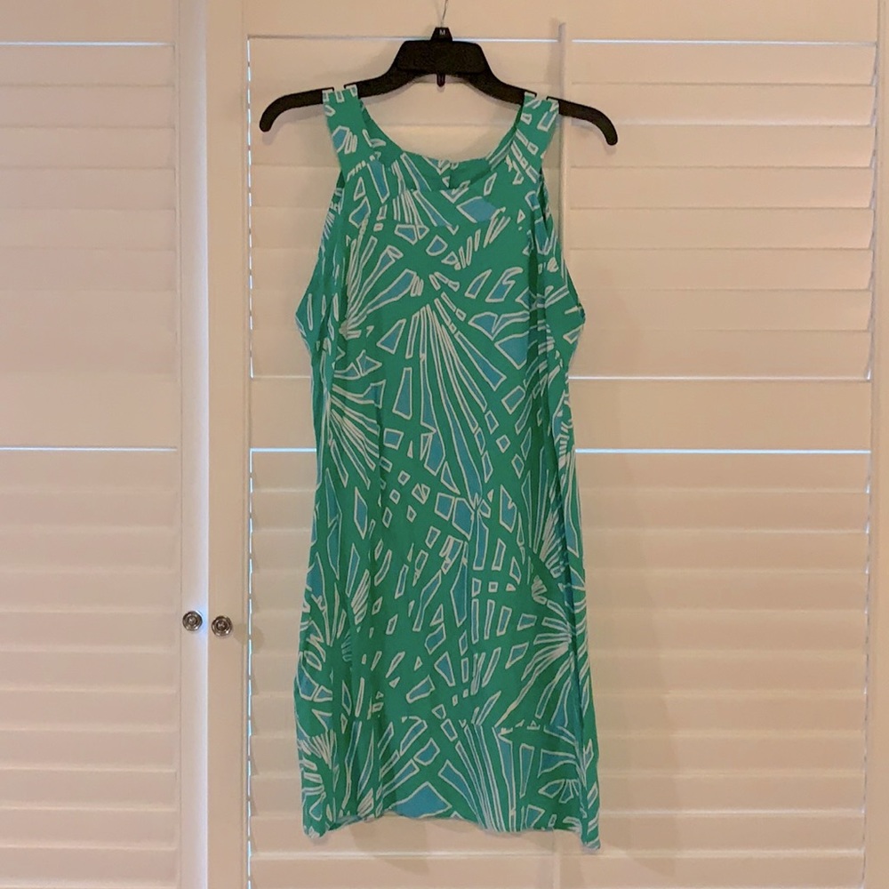 Escapada Summer Dress - Green & Blue - Size M